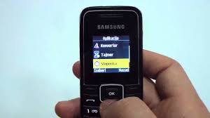 Samsung E1050 - YouTube