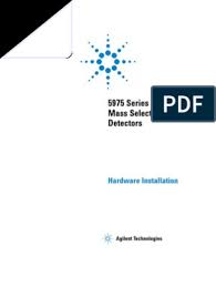The hp 5973 series (5973n and 5973 inert versions) msd is designed for use with the hp 6890 series gas chromatograph. Agilent Msd Gas Chromatography International Electrotechnical Commission