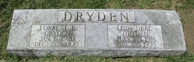 Forrest Edwin Dryden (1920-2000)