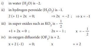 Oxidation Number