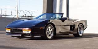 Find the car of your dreams. This Testarossa Fied C4 Corvette Is Actually Pretty Great