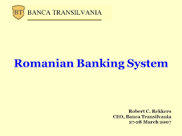 Banca transilvania ⭐ , ⓜ lujerului, romania, bucharest sector 6, bulevardul iuliu maniu, 22: Romanian Banking System Robert C Rekkers Ceo Banca Transilvania March Ppt Download