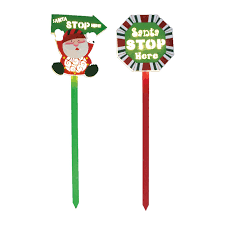 For indoor and covered outdoor area. Santa Stop Here Sign For Sale Online In Ireland Next Day Delivery