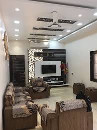 Living Hall Lcd Modern Tv Wall Units Ceiling Design Living Room Ceiling Design Bedroom