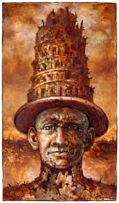 The Tower Painting by Thomas Buehler