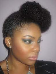 Ever had a hard time really sleeking/ slaying the hell outta your hair. Love This Side Bun Natural Hair Updo Natural Hair Styles Hair Styles
