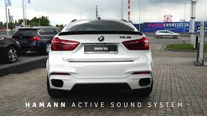 Bmw X6 M50d F16 With Hamann Active Sound Exhaust System Youtube