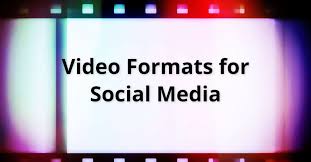 A Guide To Video Formats For Youtube Facebook Instagram And Tiktok