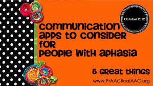 Developer is not responsible for any side effects. 5 Communication Apps To Consider For People With Aphasia Praactical Aac