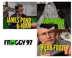 Froggy 97 - JAMES POND, ANN PHIBIAN AND WEBB FOOTE