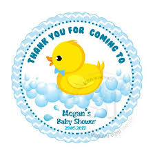 Check out our rubber duck baby shower decorations selection for the very best in unique or custom, handmade pieces from our party décor shops. 20 Personalized Baby Shower Thank You Cards Pink Rubber Ducky