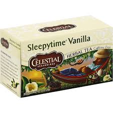The celestial brand seems like a good one. Celestial Seasonings Herbal Tea Sleepytime Vanilla Tea Bags K Cup Teas Foodtown