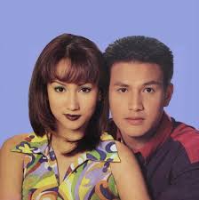 90s style: Action star Ace Espinosa & Ina Raymundo (1997). I bet Ina's top is so cute! 💁🏻‍♂️ Very 90s even the hair & make-up 🤭