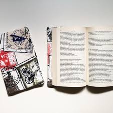 Old Stamps Pirnted Book Cover Book Protector Gift For Bookworms Retro Stamp Themed Cotton Fabric Book Sleeve Elvis Stamp In 2020 Gifts For Bookworms Fabric Book Book Sleeve