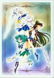 Sailor Moon Art on X: Sailor Uranus, Sailor Neptune and Sailor Pluto  t.cowTTD82rEuJ  X