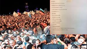 Cuenta oficial de indio solari. Recital Del Indio Solari Lista De Heridos Registrados En Hospital De Olavarria Sociedad Elonce Com