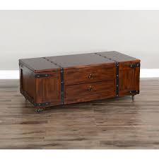 This sunny designs distressed birch coffee table features a dark chocolate birch finish that adds a hint of charm and elegance to your living space. Santa Fe Coffee Table W Lift Top By Sunny Designs Furniturepick
