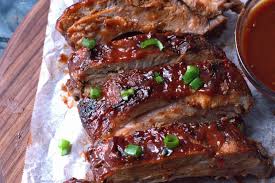 Easy Oven Bbq Baked Ribs Recipe Butter Your Biscuit Recipe Baked Bbq Ribs Rib Recipes Baked Ribs