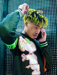 Black And Neon Green Hair Guy Pin On Trap Hood Fine Boys