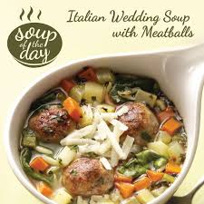 Italian Wedding Soup With Meatballs Recipe Soup And Sandwich Delicious Soup Homemade Soup