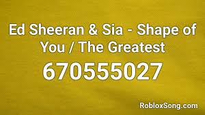 Please click the thumb up button if you like the song (rating is updated over time). Shape Of You Remix Roblox Id
