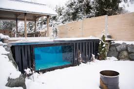 Modpool Cargo Container Converted Into Pool Container Pool Shipping Container Pool Shipping Container Swimming Pool