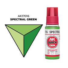 AK-Interactive: Quick Gen Acrylic Contrast - Spectral Green 18 ml
