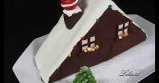 Pere Noel Dans La Cheminee Gateaux En Fete De Lilou 25 Buche De Noel Gateau Noel Noel