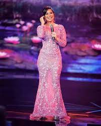 sherine abdel wahab fashion dress purple formal dresses long dresses fashion