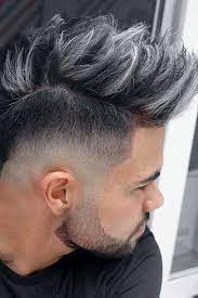 Awesome Ways To Get Style And Rock Versatile Mohawk Fade Haircuts Men Hair Color Mens Hair Colour Long Hair Styles Men