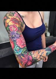 Pin By Finnandjake 2 On Tattoos Japanese Sleeve Tattoos Floral Tattoo Sleeve Colorful Sleeve Tattoos