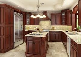 cherry cabinets kitchen