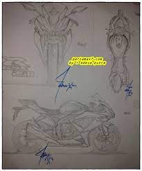Dari sketsa terlihat tangki xsr 155 terlihat lebih pipih. Sketsa Suzuki Gsx 250r Kiriman Gan Adeva Putra Pertamax7 Com