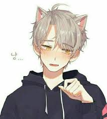 Anime Boy Cute Neko In 2020 Cute Anime Cat Anime Cat Boy Anime Neko