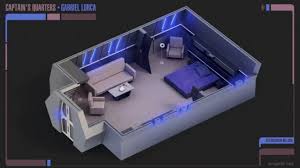 How To Create A Star Trek Bedroom In Your Apartment Rent Blog Star Trek Captains Star Trek Floor Plans