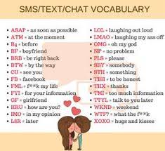 How To Use Texting Abbreviations And Chat Acronyms In English Eslbuzz Learning English Sms Language English Words English Phrases
