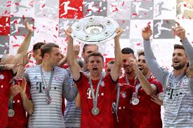 Afl premiership trophy (aussie rules) (free shipping) european sports. Bayern Munich Officially Crowned 2017 18 Bundesliga Champions Bavarian Football Works
