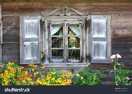 traditional lithuanian house window shutters wood carving house window lithuanian lithuania