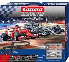 The 1:43 scale slot car is fitted with replaceable double contact brushes for maximum contact with the slot car track while downforce magnets make for quick cornering and easier handling even for beginner racers. Neue Carrera Bahn Im Massstab 1 32 Produkte Spur G Blog
