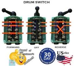 In nema 1 enclosure 2. Drum Switch Forward Off Reverse Motor Control Rainproof 60a Reversing Guaranteed 662425078356 Ebay