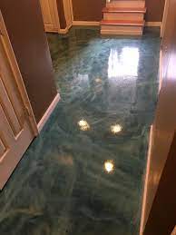Epoxy does not adhere well in a moist environment such as a basement. Basement Floor Epoxy Coating Services In Maryland Virginia