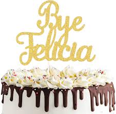 Jun 26, 2021 · cake's blog posts contain affiliate links and we earn commission from purchases made through these links. Amazon Com Bye Felicia Cake Topper For Retirement Farewell Relocation Job Change Divorce Party Decorations Funny Going Away Sign Home Kitchen