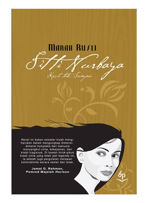 Review Novel "Sitti Nurbaya" Karya Marah Rusli | kumparan.com