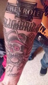 In an interview, he said Slumerican Tattoo Chevrolet Tattoos Skull Tattoo Body Art