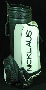 Nicklaus x jones golf shoe bag: Lot Detail Jack Nicklaus Signed Golden Bear Golf Bag Jsa