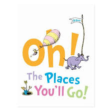 Why Fit In When You Were Born To Stand Out Elephant Dr Seuss Oh The Places You Ll Go Postcard Seuss The Places Youll Go Dr Seuss Crafts
