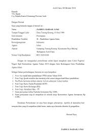 Surat lamaran kerja bumn cv kreatif. Contoh Surat Lamaran Cpns 2019 Yang Baik Dan Benar Pasee