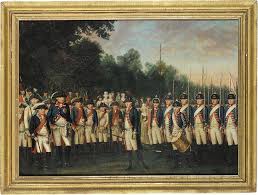 german school 18th century two scenes of the life of frederick the great king of prussia zwei szenen aus dem leben friedrich des grossen konig vo painting art