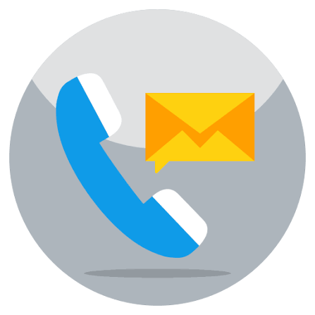 Contact us - Free communications icons