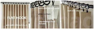 Do the drapes stay well on the clips or do they have a. Header Standard Fabrication